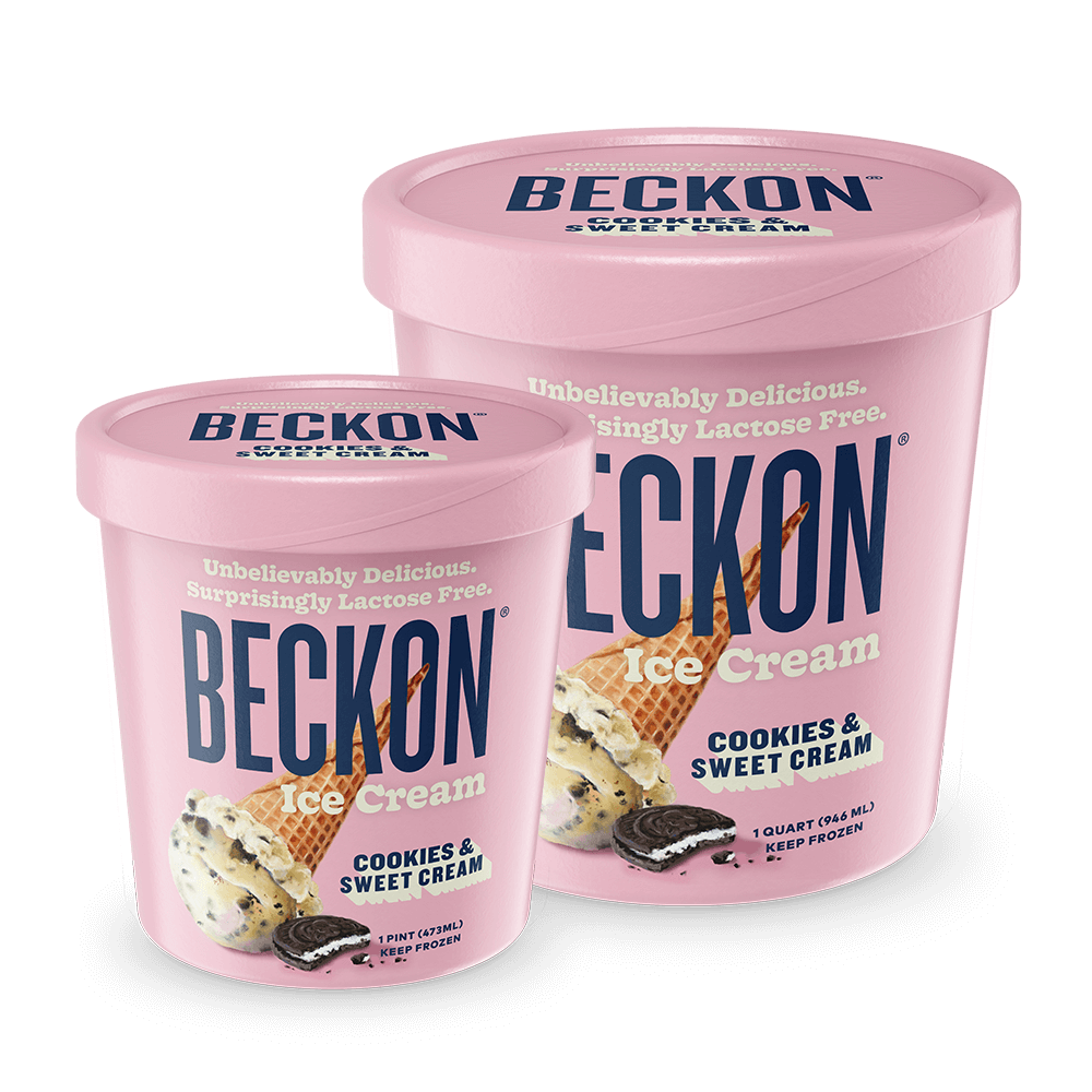 Lactose Free Cookies Sweet Cream Beckon Ice Cream